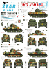Star Decals 35-C1078 M4A3 Gun Tank and Flame Tank 1/35